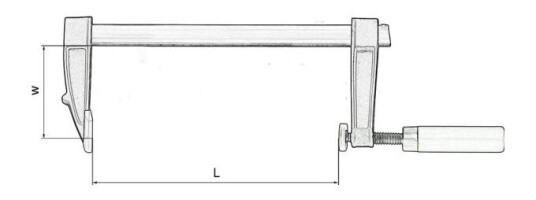 Art-Pol Artpol Snekkekleme 50 X 300 Mm Type (F) Tuv/Gs Ar24104