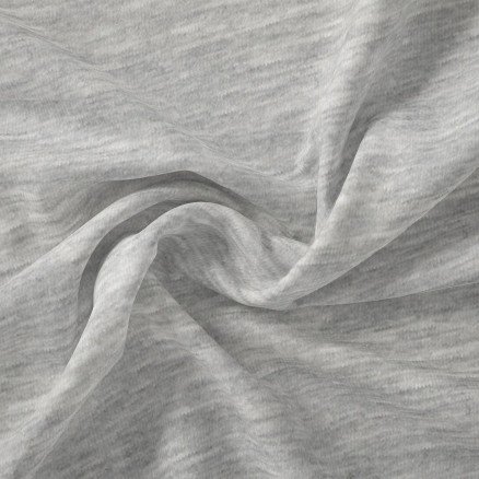 Stoffabrics Â Avalana Jersey Melange Stoff 160cm Farge 600 50cm