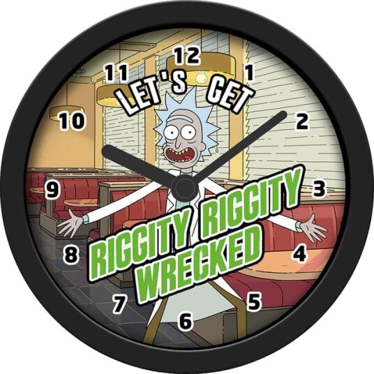 Pyramid International Rick and Morty bordklokke Wrecked Pyramid International Rick and Morty bordklokke Wrecked