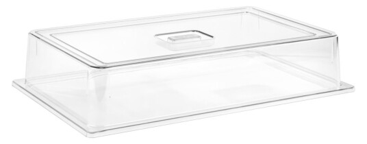 APS Lokk Agri; Størrelse GN 1/1, 53x32.5x9.5 cm (LxBxH); Transparent; Rektangulær APS Lokk Agri; Størrelse GN 1/1, 53x32.5x9.5 cm (LxBxH); Transparent; Rektangulær