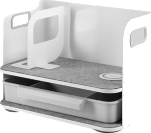 Digitus Organizer Med Qi Lader 22X40x29cm Hvit