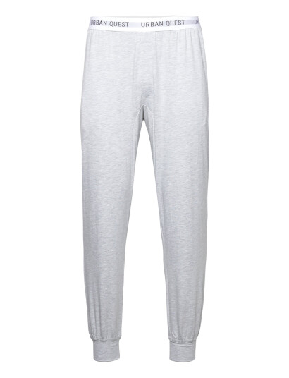 URBAN QUEST Men Bamboo Sweatpants - Grey - XL
