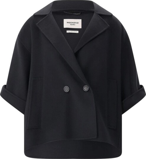 Max Mara Dame Frakker Svart M, Max Mara Dame Frakker Svart M,