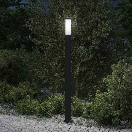 vidaXL Pullertlampe 110 cm svart IP44