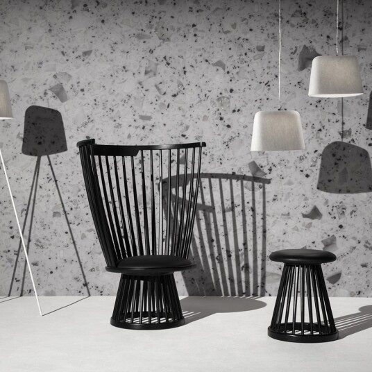 Tom Dixon Fan Krakk Black
