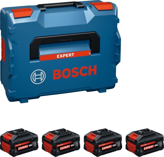 Bosch Batteripakke Expert 4X EXBA18 v-55 5,5 ah, 5 Deler