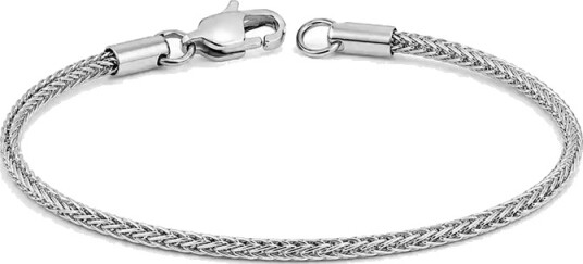 Minimalistisk armband i edelstål 2,5 mm  Moderne Rope Chain