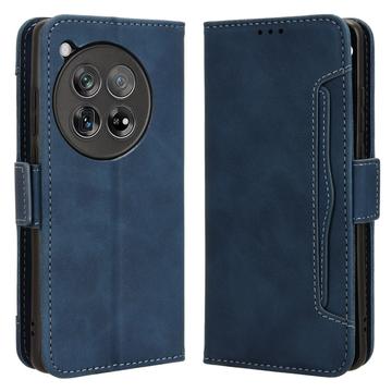 OnePlus 12R/Ace 3 Lommebok-deksel med Kortholder Blĺ