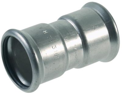 Vsh 76,1 Mm Muffe M Bakke Xpress Rustfri Press