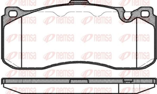Bremseklosser REMSA 1380.00