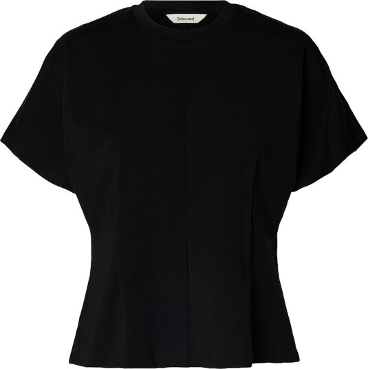Selected Slwera Ss Top Noos Black L Selected Slwera Ss Top Noos Black L