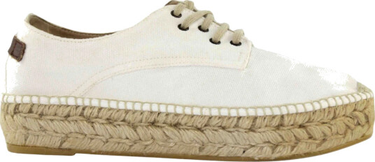Espadrilles Dame Sko Hvit 35 EU,
