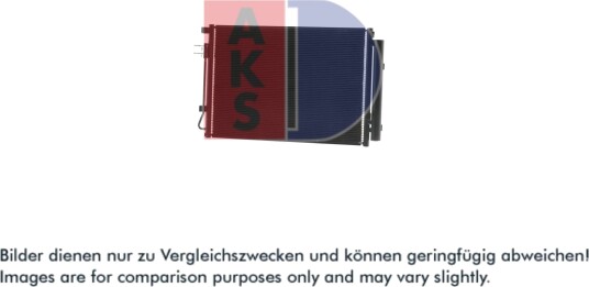 Kondensator klimaanlegg AKS DASIS 562064N