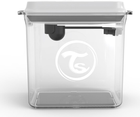 Twistshake Beholder for melkepulver i hvitt