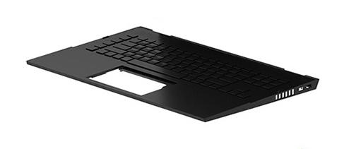 HP TOP COVER W KB SDB BL 4ZONE IT