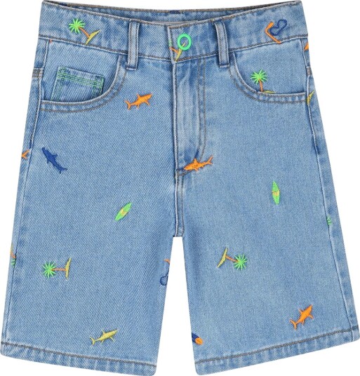 Billieblush Denim Bermuda Shorts Blue 116 Billieblush Denim Bermuda Shorts Blue 116