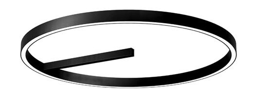 Nemo Circle Taklampe Sort Ø80 2700K Nemo Circle Taklampe Sort Ø80 2700K