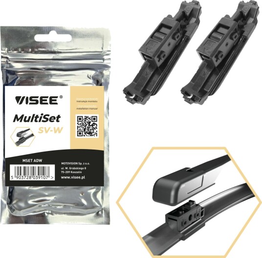 VISEE MSET ADW Adapter, viskeblad