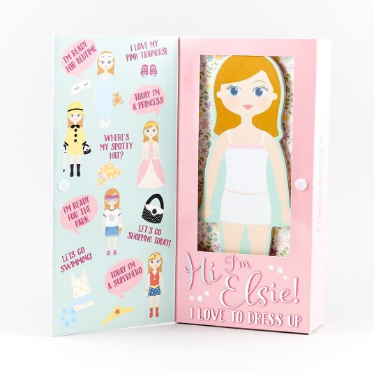 FLOSS & ROCK Elsie Magnetic Dress up Doll 36P2683 FLOSS & ROCK Elsie Magnetic Dress up Doll 36P2683