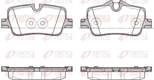 REMSA 1873.00 Bremseklosser