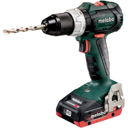 Metabo Drill BS 18 Lt Bl 2X4,0Ah LiHD 18 volt Metabo Drill BS 18 Lt Bl 2X4,0Ah LiHD 18 volt