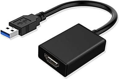 Microconnect HDMI til USB Type-A Adapter 0,15m 4K 30Hz Svart
