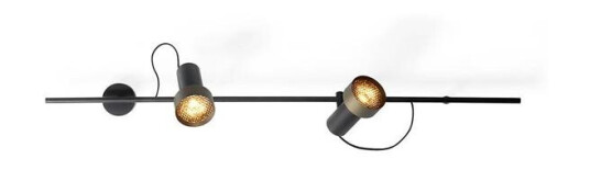 Trizo21 Trizo 21 2Thirty-WH2 Honeycomb Vegglampe Sort/ Bronse Ring