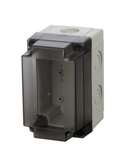 FIBOX Enclosure pc metric smoked transparent cover pcm 100/125 t FIBOX Enclosure pc metric smoked transparent cover pcm 100/125 t