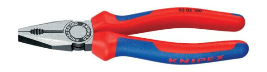 Knipex Kombinasjonstang 180 mm Flerkomponenthåndtak i Stål Knipex Kombinasjonstang 180 mm Flerkomponenthåndtak i Stål