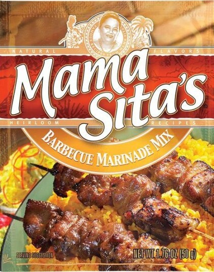 Mama Sitas Barbecue Marinade Mix 50 gram Filipinsk