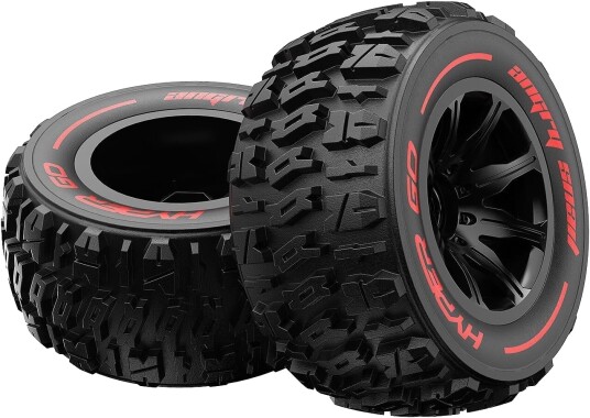 MJX 14300E1 Tires & Wheel Pre Glued