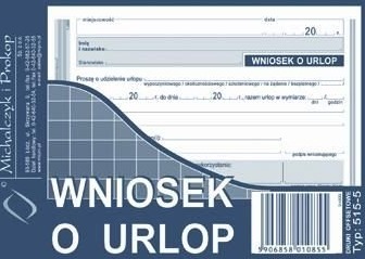 Michalczyk & Prokop Søknad Om Permisjon 40Ark. M&P 38K049a
