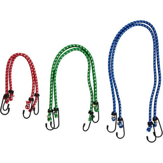 Schou Bagasjestrikk Assortert 6stk Schou Bagasjestrikk Assortert 6stk
