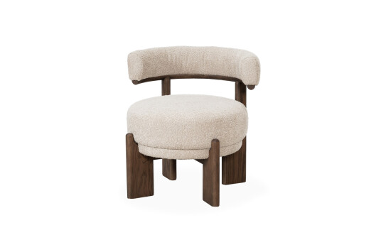 Soffadirekt NODA Lenestol Offwhite/Brun Soffadirekt NODA Lenestol Offwhite/Brun
