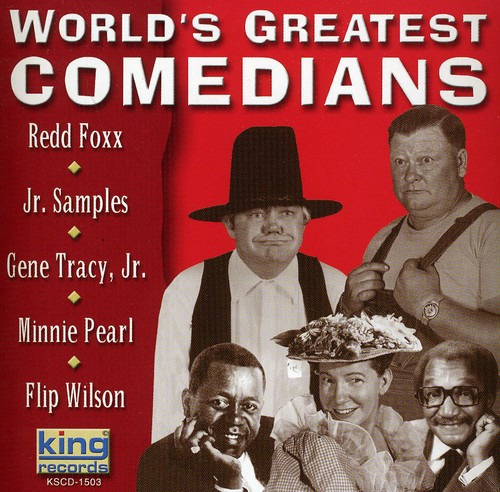 Diverse Artister World's Greatest Comedians CD