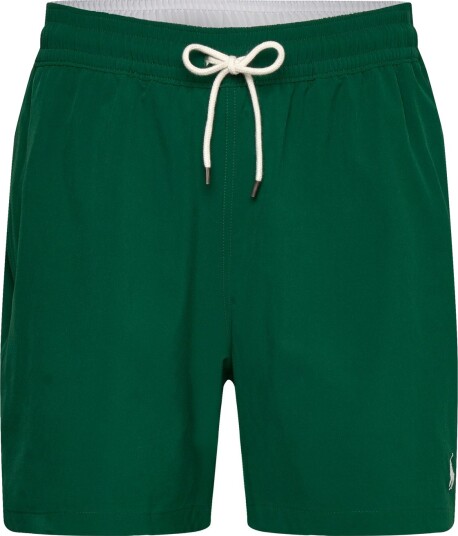 Polo Ralph Lauren 5.75 Inch Traveler Classic Swim Trunk   Green   XS
