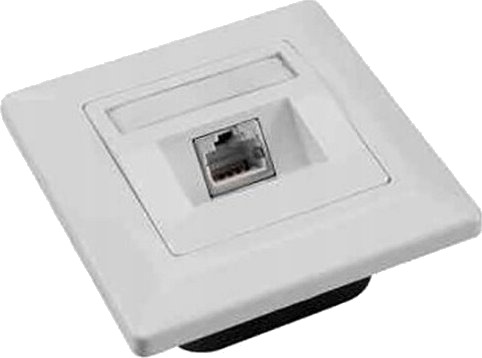 Solarix Cat6 Utp Uttak 1 X Rj45 For Balansert Nettverk