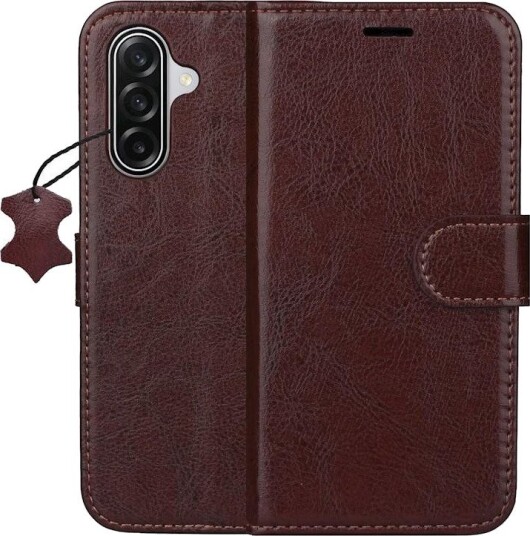 TFO Smart Luxe Lommebokdeksel i skinn for Samsung Galaxy S26 Brun