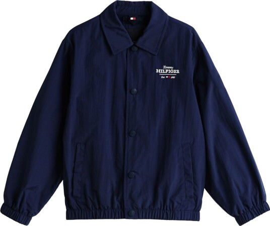 Tommy Hilfiger Jakke Trener Dark Natt Navy Tommy Hilfiger 8 år (128) Overgangsjakke Blå
