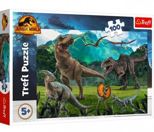 Trefl 100Pcs Jurassic Park 2022 Trefl 100Pcs Jurassic Park 2022