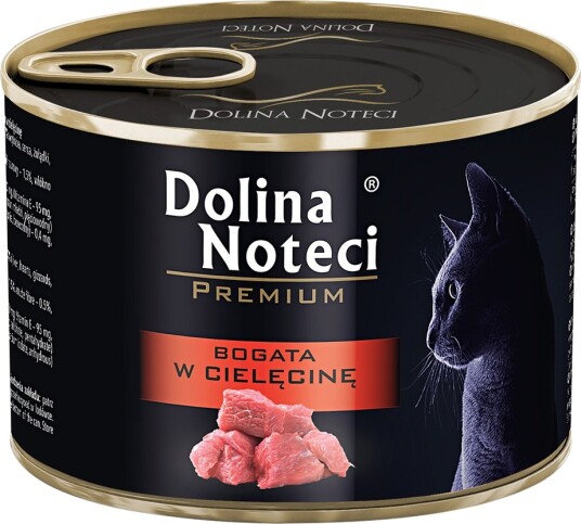 Dolina Noteci Premium Rik På Kalvekjøtt 24 X 185 G