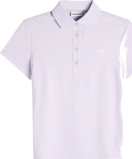 J.Lindeberg Bridge Polo Golf pologenser dame Purple Heather X Small