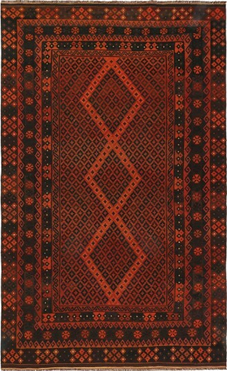 Orientalsk kelimteppe 389 x 240 cm Størrelse: 389 x 240 cm Orientalsk kelimteppe 389 x 240 cm Størrelse: 389 x 240 cm
