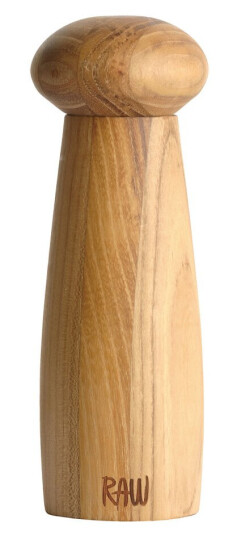 Aida - Raw keramisk pepparkværn 18 cm teak
