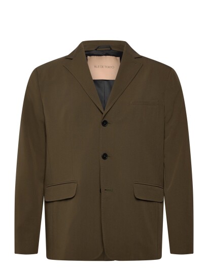 Rue de Tokyo Caspian Solid Tailoring Khaki green S Rue de Tokyo Caspian Solid Tailoring Khaki green S