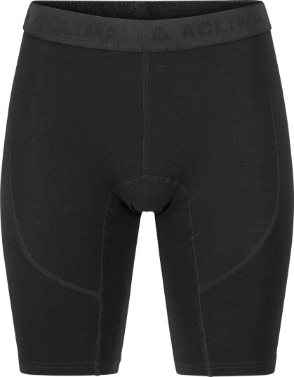 Aclima WarmWooLong Shorts, W's, Jet Black  Dame XS