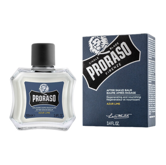 Proraso Single Blade Aftershave balm - Lime og mynte