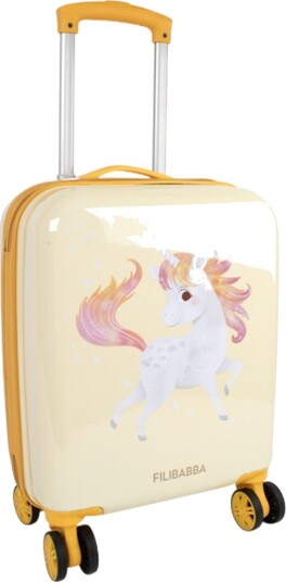 Filibabba Koffert Unicorn Kystene Gul