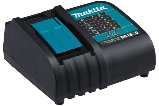 Makita DC18SD Batterilader 14,4V-18V Li-Ion og Ni-Mh