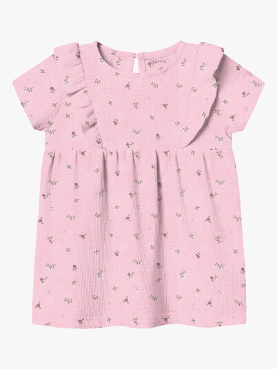 Name It Jolia Short Sleeve Dress Rosa 62
